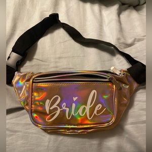 Rose Gold Bride Fanny Pack